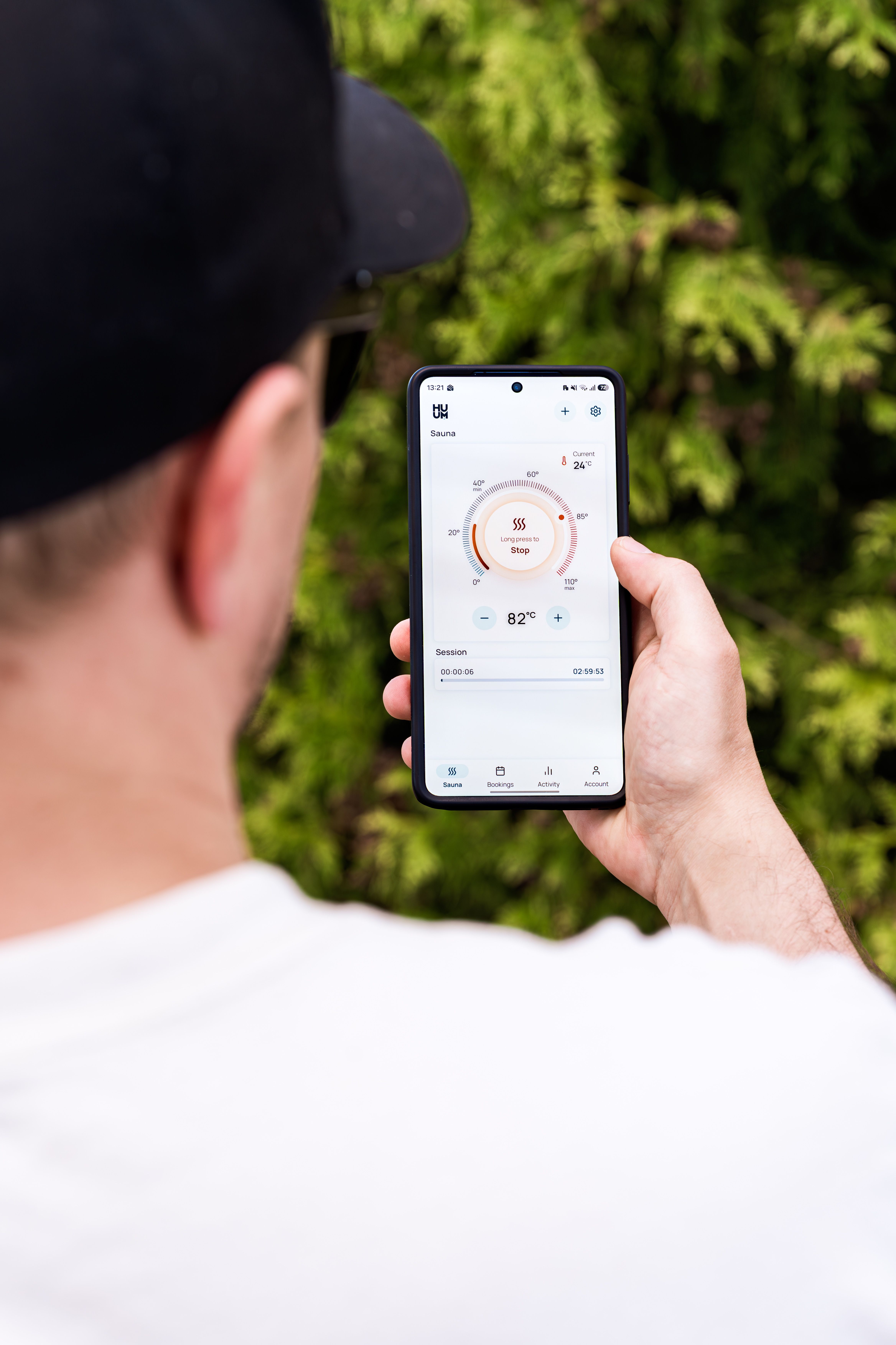 Steuerung der Heizungsanlage per Smartphone-App
